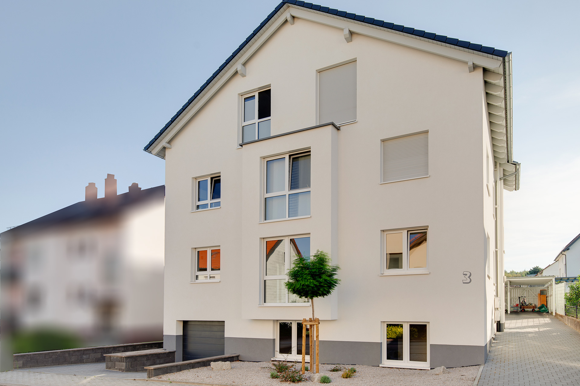 Objekt 114 | Wohnung über 3 Etagen mit Garten und Carport-Stellplatz in Ettlingen-Spessart zu verkaufen